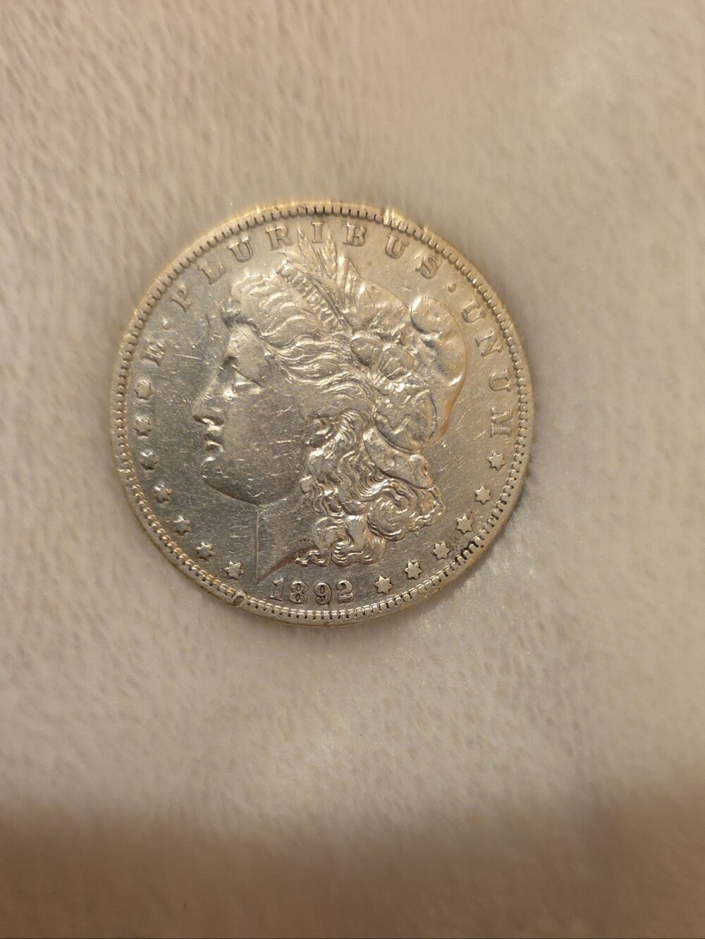 1892s Morgan Silver Dollar